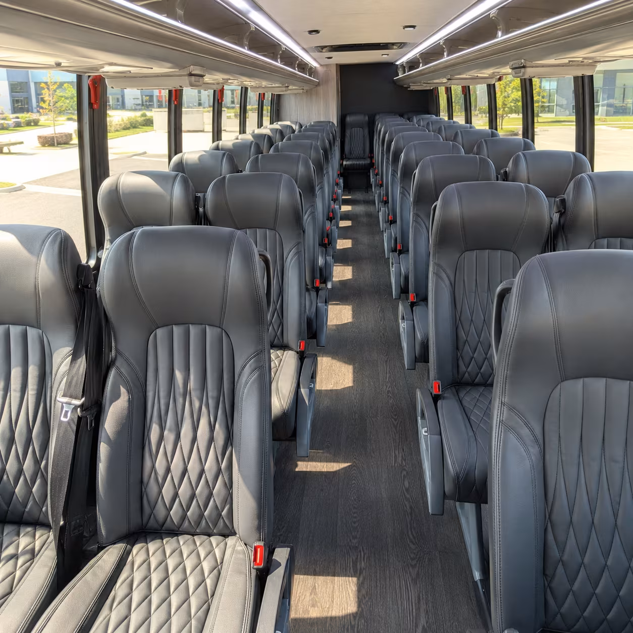 30 passenger minibus inside