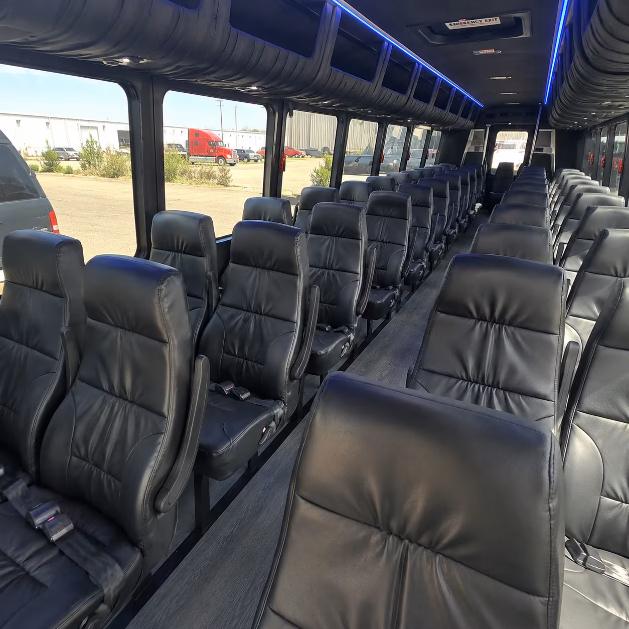 buses for multi day huntsville wedding weekends