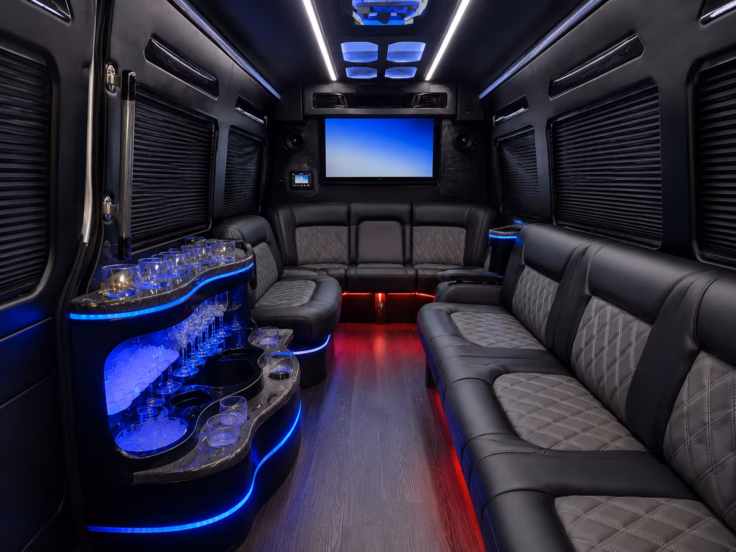 buses for prom night at the von braun center and other huntsville venues