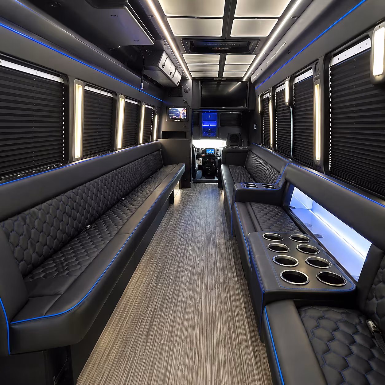 huntsville party bus inside