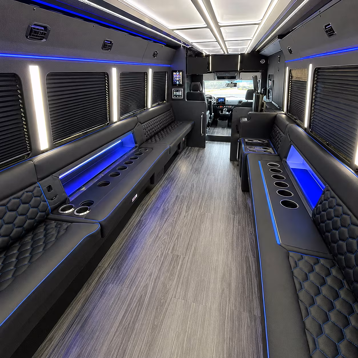 huntsville party bus rentals inside