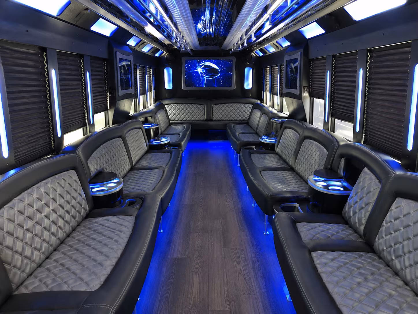 huntsville sporting event party bus rental