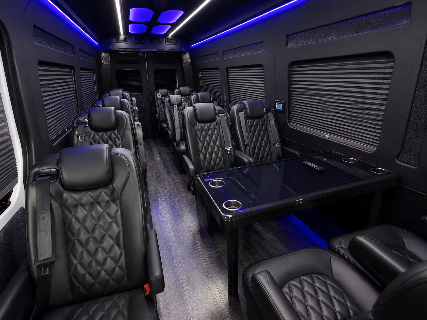 huntsville sprinter van with driver interior