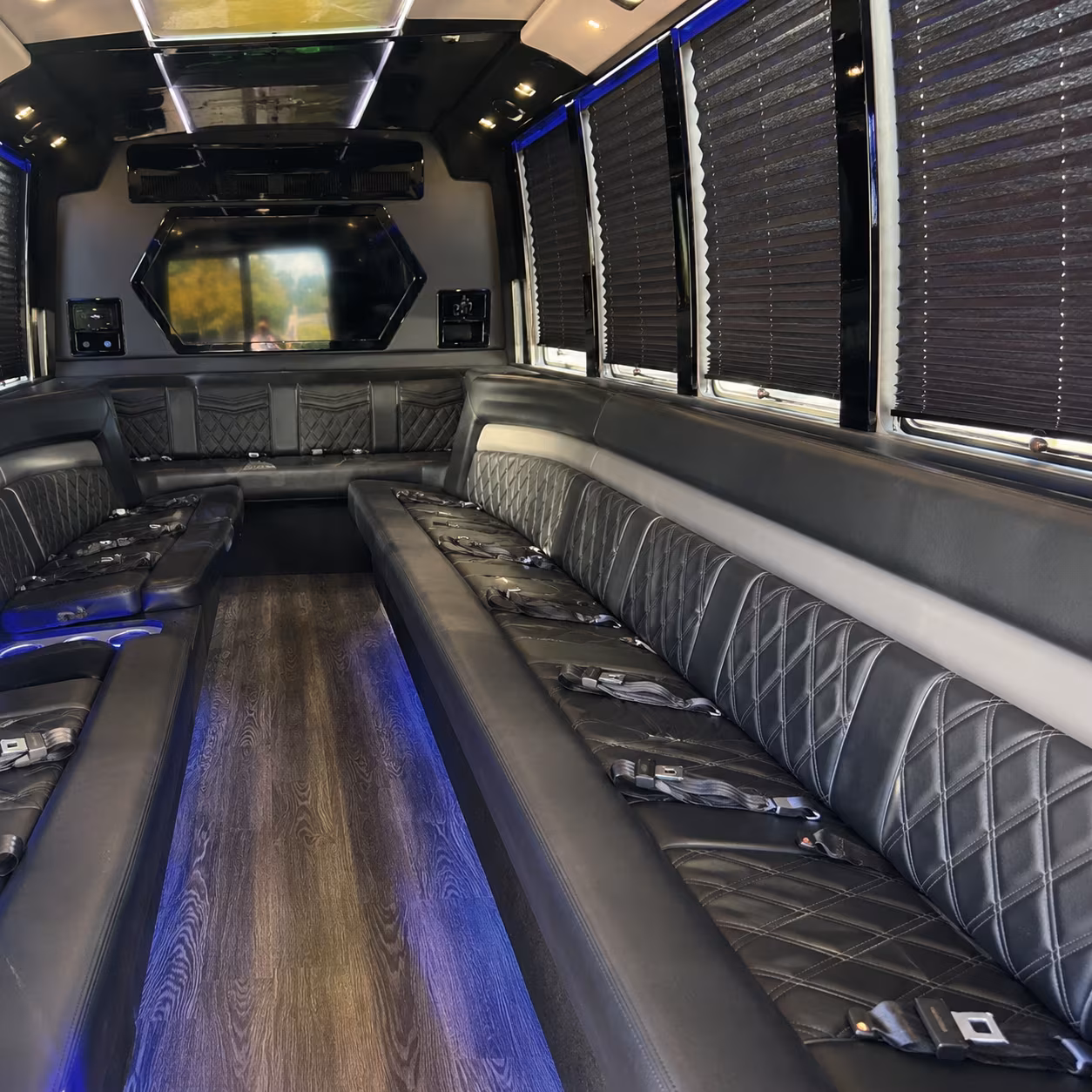 party bus rentals for huntsville area proms at every major high school