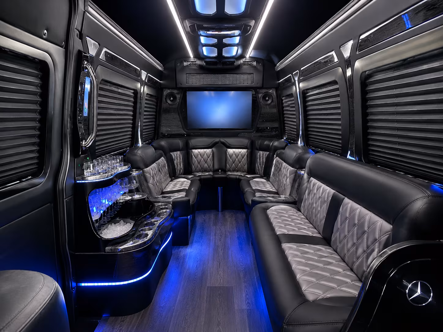 rehearsal dinner bus rentals in huntsville alabama