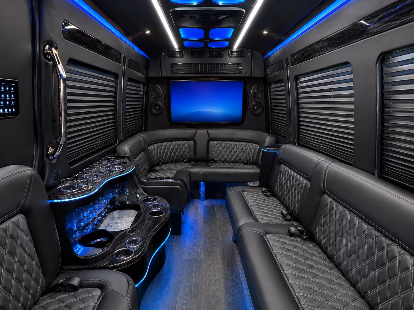 shuttle buses for large concert groups at huntsville venues
