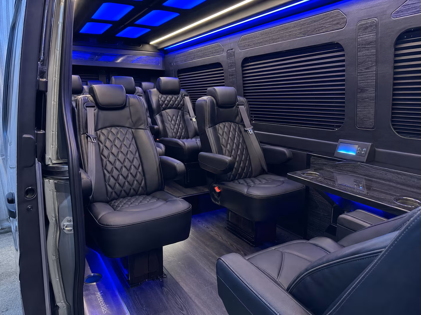 sprinter van transportation for groups and events across huntsville
